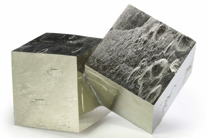 Natural Pyrite Cube Cluster - Spain #240761